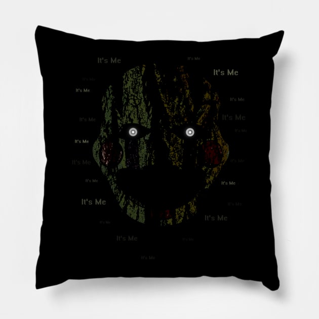 Five Nights at Freddy's - Phantom Puppet - It's Me Pillow by Kaiserin
