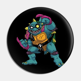 Slash the mutant Snapping turtle villain. Pin