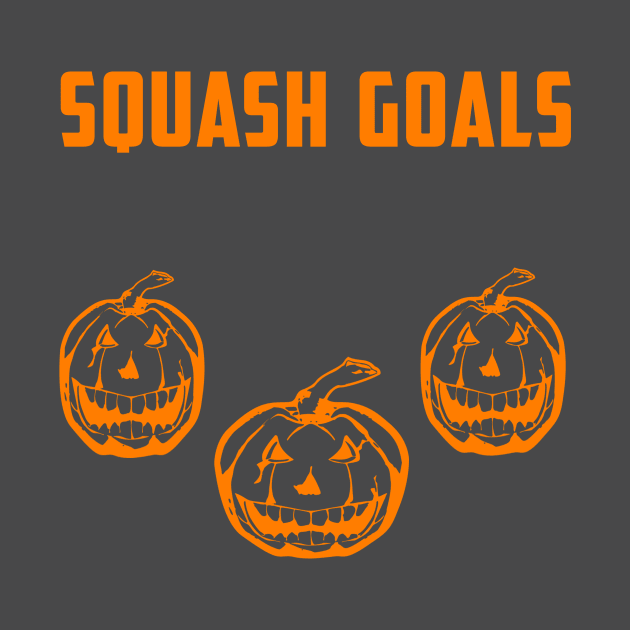 Squash Goals Halloween by eaglextiger