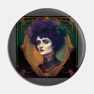 Steampunk Siouxsie Pin