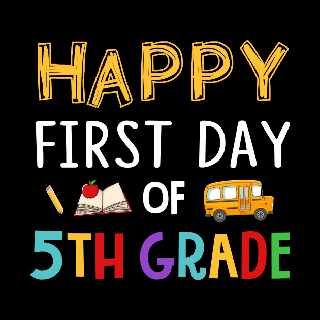 Happy First Day Of 5th Grade by Elliottda