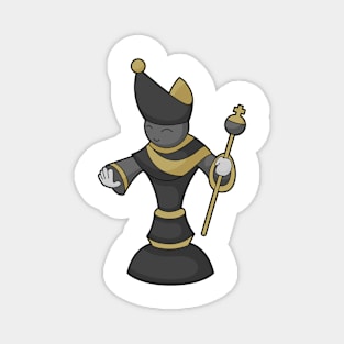 Chess piece Bishop Staff Chess Magnet