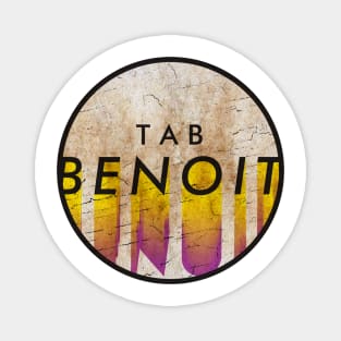 Tab Benoit - VINTAGE YELLOW CIRCLE Magnet