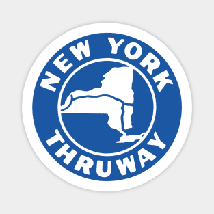 New York State Thruway Vintage 1960 Logo Magnet