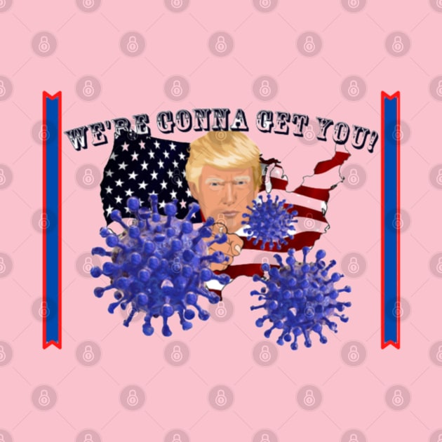 USA Fight With Coronavirus by Artistic Design