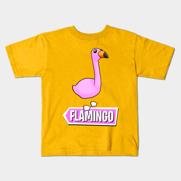 Flamingo Roblox Kids T Shirt Teepublic - flamingo bird roblox