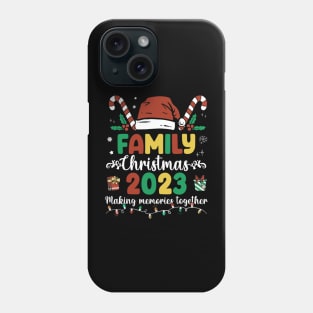 Family Christmas 2023 Matching Squad Santa Elf Phone Case