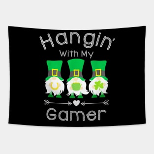 Just Hangin With My Gamer Patricks Day Tapestry