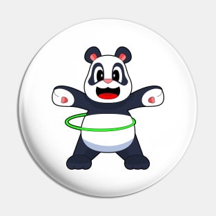 Panda Fitness Gymnastics Sports Pin