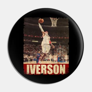 Allen Iverson - RETRO STYLE Pin