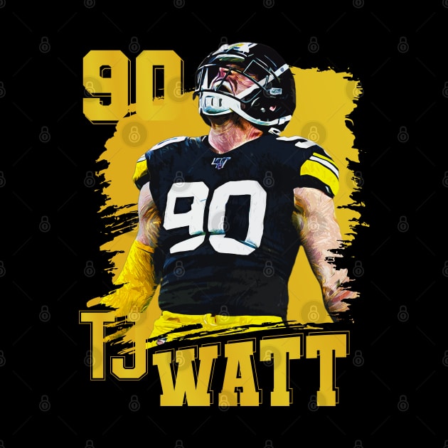 TJ Watt || 90 by Aloenalone