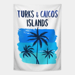 Turks And Caicos Islands Vacation Souvenir Tapestry