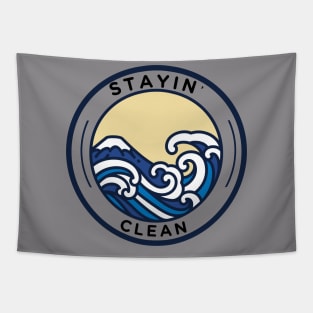STAYIN clean Tapestry