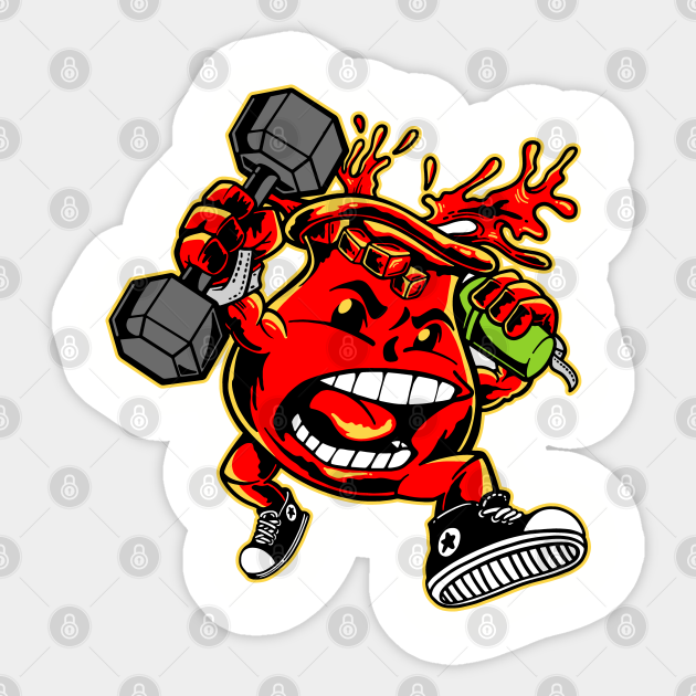 Gym & Juice Kool Aid Ohhhh Yeahhh! - Gym - Sticker