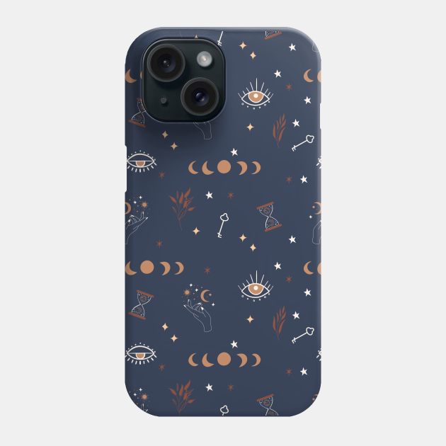 Mystical Design Celestial Zodiac Phone Case by I AM THE STORM