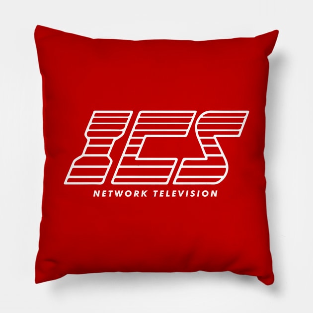 ICS Network Television Pillow by BodinStreet