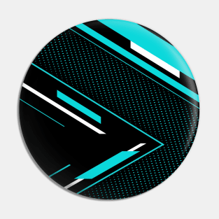 Geometrical with halftone line Design Pin