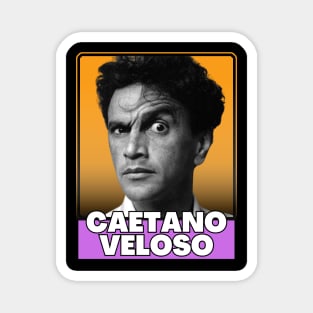 Caetano veloso (70s retro style) Magnet