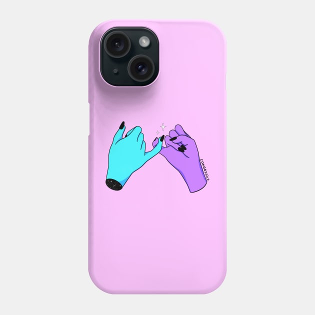 Pinky promise Phone Case by Candessilk