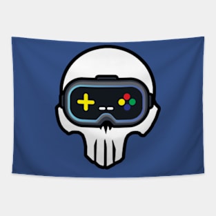 Gamer Skull Tapestry