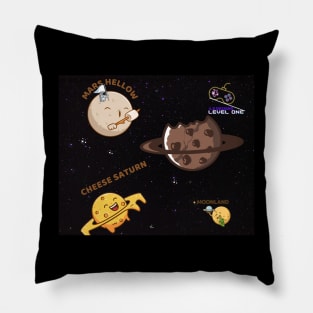 tasty planets Pillow