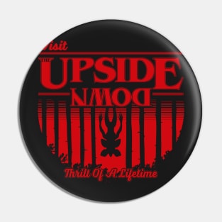 Visit Upside Down Pin