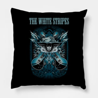 WHITE STRIPES BAND Pillow