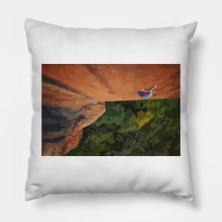 Sasha DiGiulian Painting Pillow