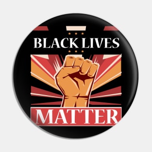 black lives matter Pin