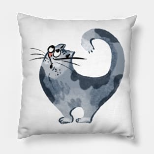 Cat funny Pillow