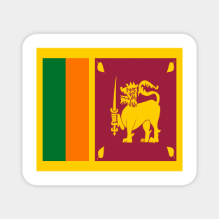 Ceylon Flag Magnet