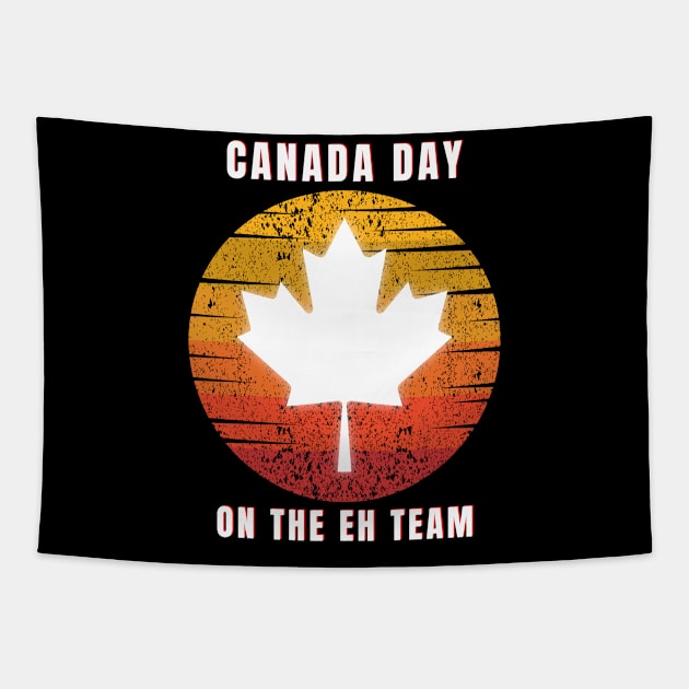 Canada day Tapestry by Dieowl