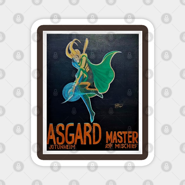 Asgard Master Magnet by redroachart