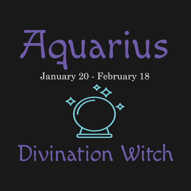 Aquarius Divination Witch | Zodiac by jverdi28