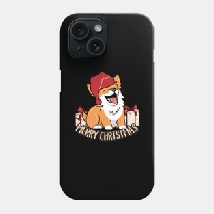 Corgi Merry Christmas Phone Case