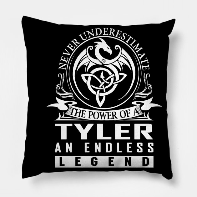 Never Underestimate The Power of a TYLER Pillow by RenayRebollosoye