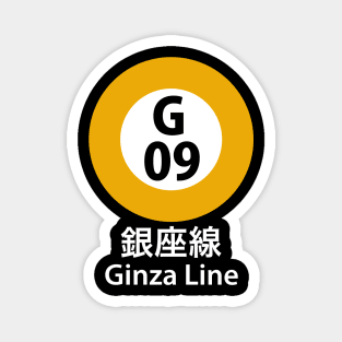 Ginza Line Magnet