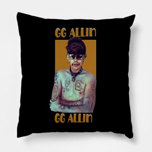 Retro GG Allin Pillow