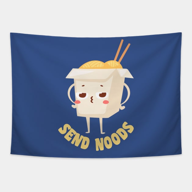 Send Noods Tapestry by wookiemike