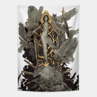 Wisdom Cutout Tapestry