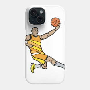 Basketball Player Illustration Phone Case