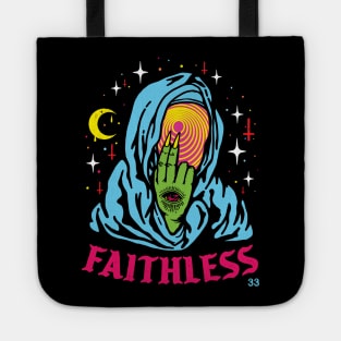 Esoteric Satanic Faithless Third Eye Tote