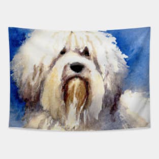 Coton de Tulear Watercolor - Dog Lovers Tapestry