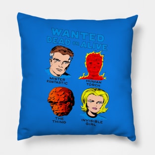 Wanted Dead or Alive Pillow