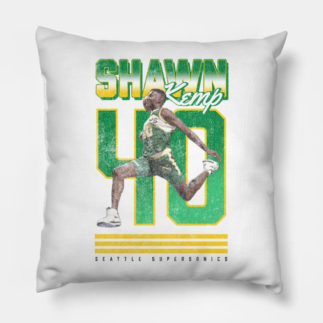 Shawn Kemp 01 Pillow by KC Designs