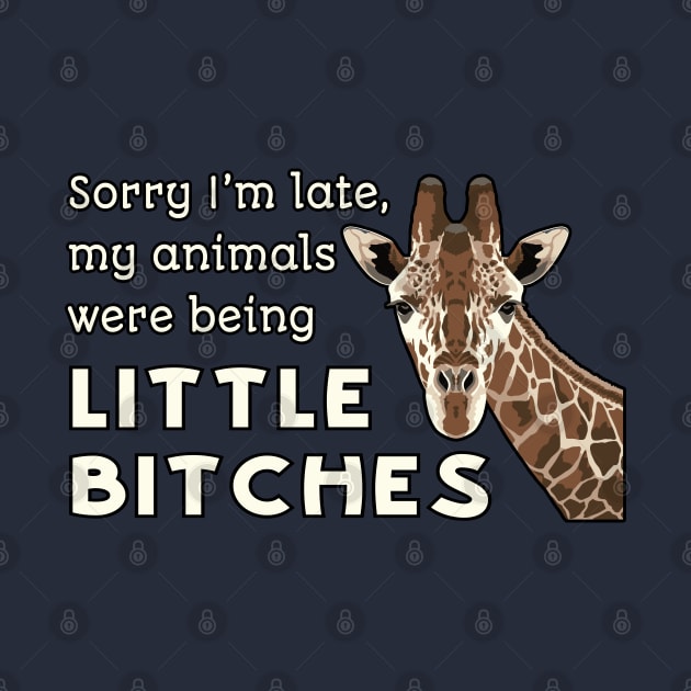 Little bitches - giraffe by GeoCreate