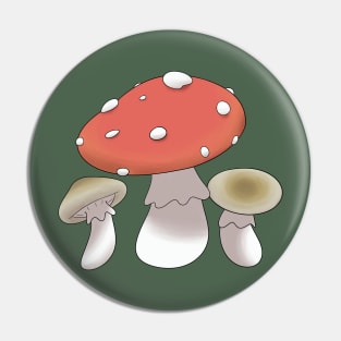 Amanita Pin