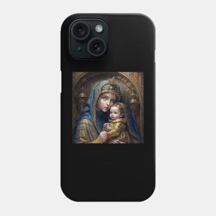 Madonna and Child Phone Case