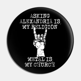 asking alexandria my religion Pin