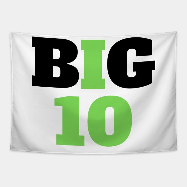 BIG 10 Tapestry by contact@bluegoatco.com